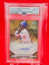 2023 Bowman Sterling Baseball Rookie Prospect...