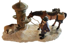 Vintage Village Accessories The Enchanted Christmas Enchanted Forest Horse & Dog