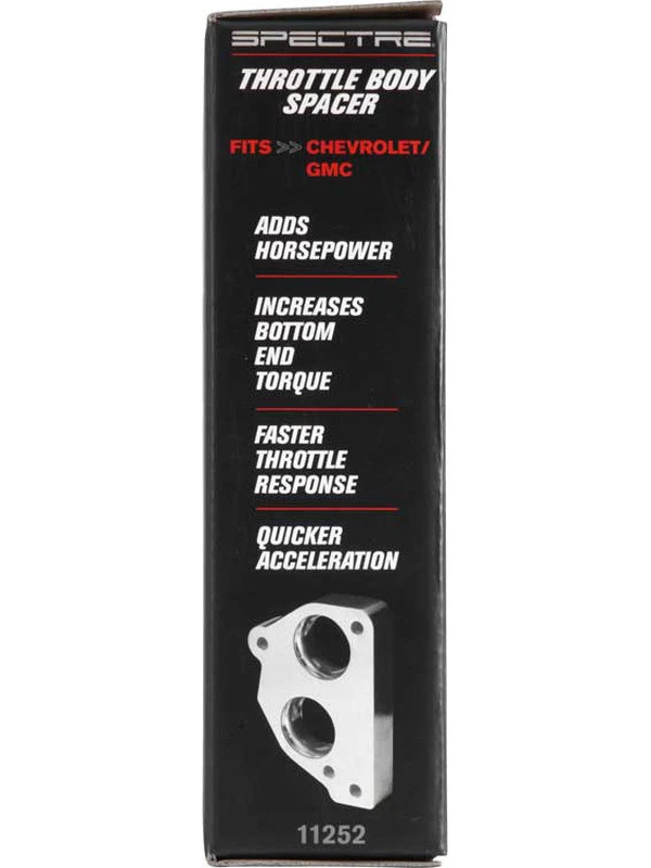 Spectre Throttle Body Injection Spacer fits Chevrolet Blazer S10 4.3 (11252) - Image 3 of 4