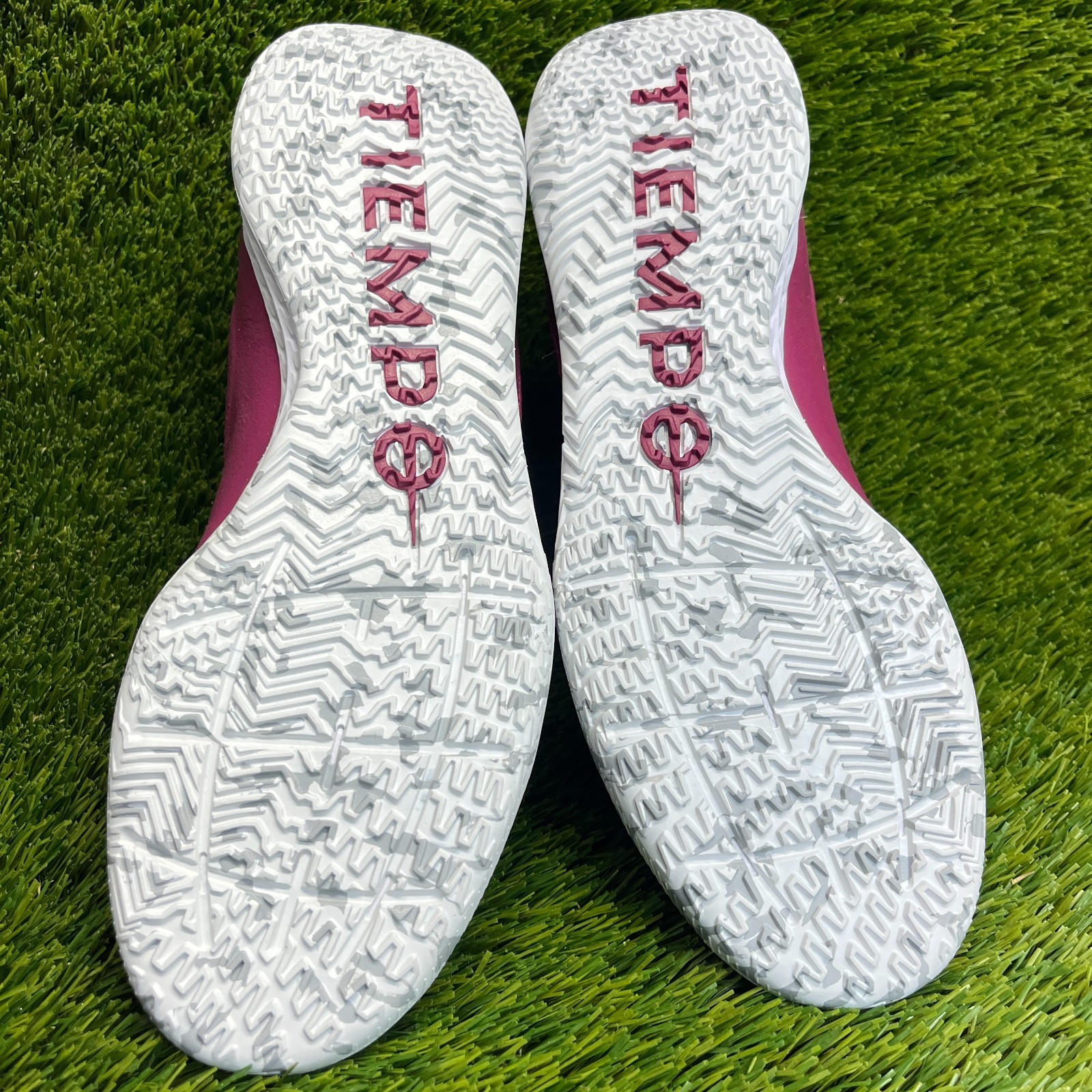 Nike React Tiempo Legend 9 Pro IC Mens Size 10 Pink Purple Indoor Soccer Shoes thumbnail 7