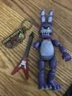 Funko 2016 Five Nights At Freddy’s FNAF Bonnie And Guitar Plus Bonus Keychain