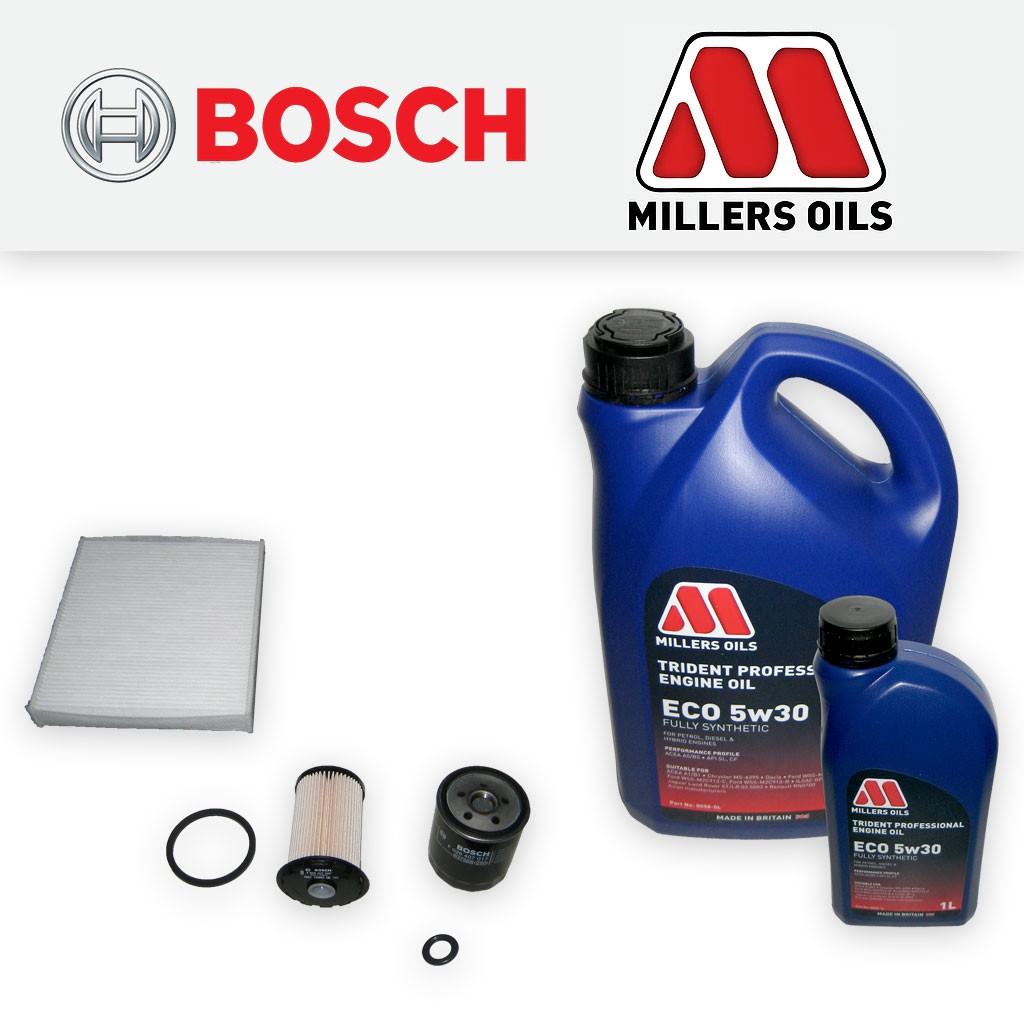 SERVICE KIT for FORD MONDEO MK4 1.8 TDCI OIL FUEL CABIN FILTERS +OIL (2007-2010)
