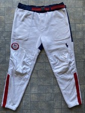 Polo Ralph Lauren 2022 Team USA Olympic Pants Adult Large Made In USA Flaws