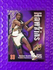 Hersey Hawkins 1997 SkyBox Z-Force #85 Rave /399