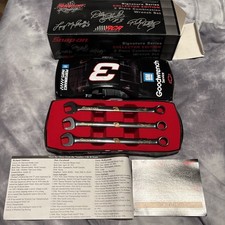 Snap On 3 Piece Dale Earnhardt Wrench Set In Collectible Tin Original Opened Box