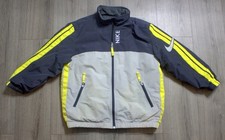 Nike Youth Winter Jacket Reversible 90 s Full Zip Sz M 10-12