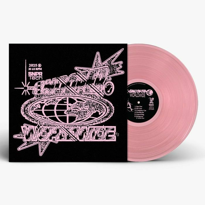 SNOOPER - Worldwide - translucent pink vinyl LP + booklet (indie exclusive)