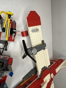 Lego CITY 4209 Fire Plane - Incomplete  READ DESCRIPTION