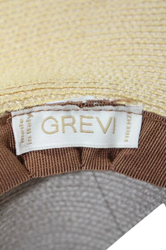 Chapéu Panamá Grevi Feminino Listrado Acabamento Multicolorido Tamanho Médio - Imagem 4 de 4