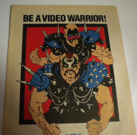 VTG 1989 WCW World Championship Wrestling NES Nintendo Road Warriors Print Ad