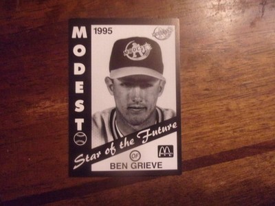 1995 MODESTO A'S Team Issue MCDONALD'S Minor League Single Cards YOU PICK OBO