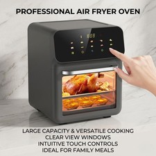 10L Air Fryer Oven Large Capacity Digital Oil Free Cooker Kitchen 1350W
