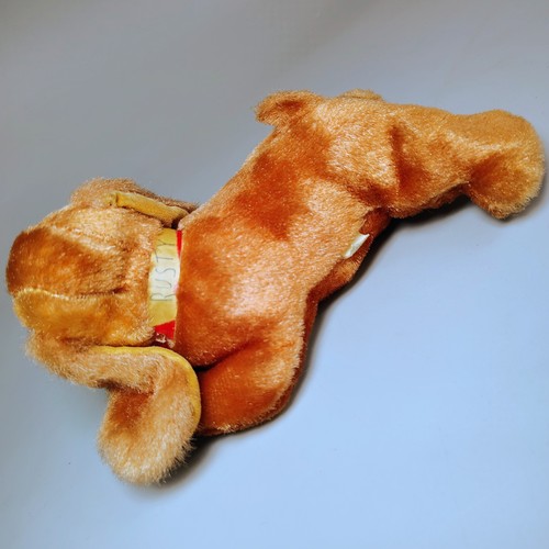 Vintage Rusty Plush Mohair Dog RARE Made In Japan Cocker Spaniel Stuffed Animal - Picture 5 of 12