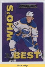 2023 Upper Deck Credentials Who's Best? Defensemen Rasmus Dahlin #WB-RD READ 8i3