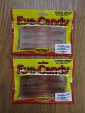 2 Packs Northland Eye-Candy Paddle Shads - 3-1/2" - "Sculpin" - NEW Sealed - A