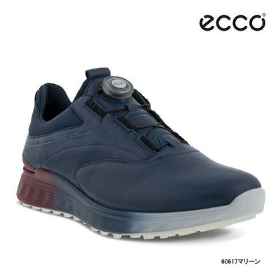 ECCO Echo Waterproof Golf Shoes GTX Men M S-Three 40,000 Super Good Condition