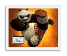 Kung Fu Panda Jack Black Autographed Signed 11x14 Framed Photo ACOA