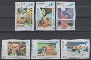 USA. Caribbean region 1995. Pan American Games. Scott # 3624-3629. MNH, VF