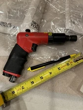 Made USA Sioux Tools Air Drill Rapid Reverse 1/4" Quick Change 1OM2403