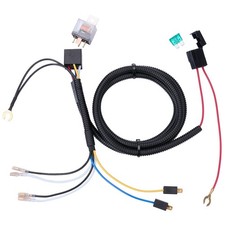 12V 80A Horn Relay Kit with Dual Horn Wiring Harness and 30A Fuse
