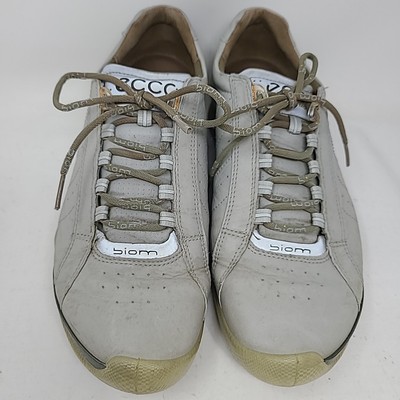 Ecco Golf Shoes Women's Size 40 Natural Motion Biom Hydro Max Spiked 9-9.5 US