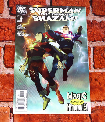 2005 DC Superman Shazam First Thunder #1 VF+