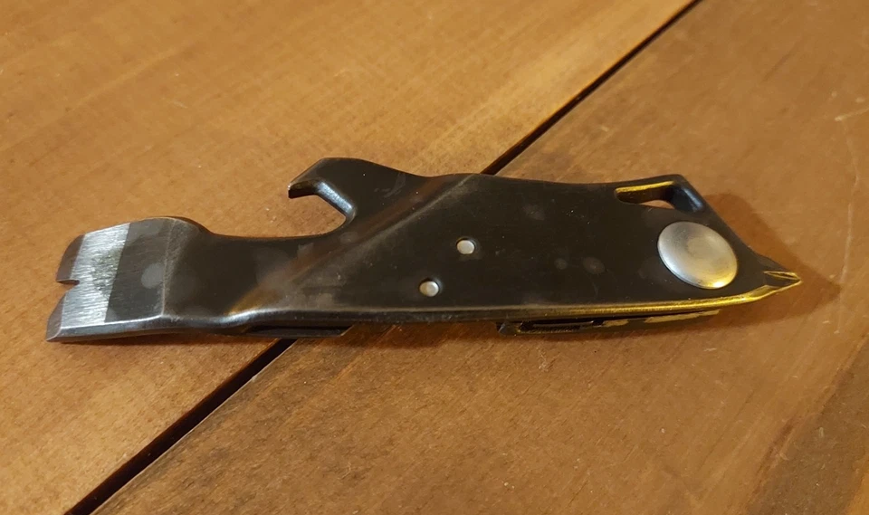 Hoja de afeitar Gerber Artifact Pocket Prybar plegable forro bloqueo - muy buena Foto 3 de 4