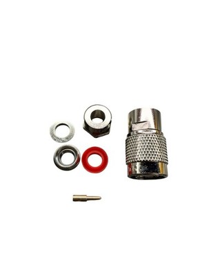 1x Pasternack CONNECTOR PE4067 1638, TNC Male Connector Solder (C5)