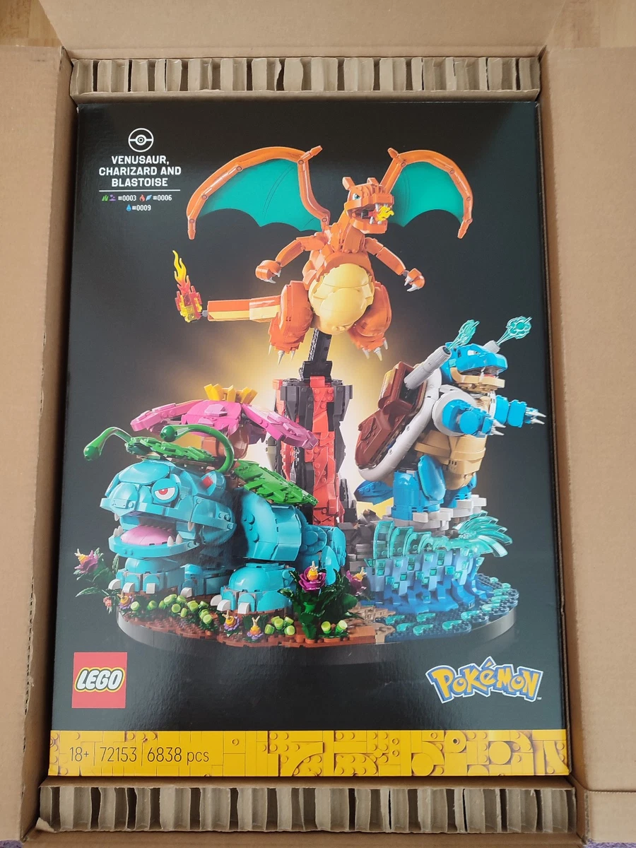 LEGO® Set 72153 - Pokémon - Bisaflor, Glurak und Turtok *NEU & OVP!*