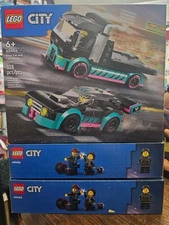 Lego 60406 Race Car and Car Carrier Truck