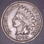 1909-S INDIAN HEAD CENT 1C , XF/AU FULL LIBERTY, DIAMONDS