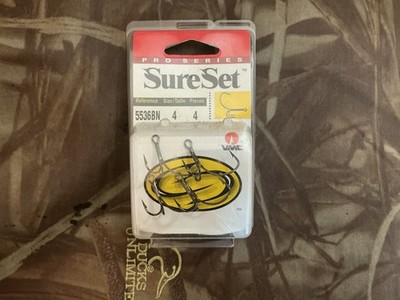 NEW:VMC PRO SERIES SURE SET 5536BN:#4 Hook Size,Qty.4,HANG TAG READY