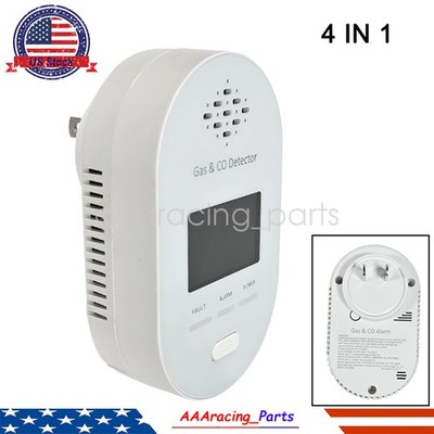 Digital Gas Leak Detector Alarm Sensor Propane Butane Methane Natural Gas Catch