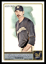 2011 Topps Allen & Ginter John Axford #89 Milwaukee Brewers MLB Baseball 