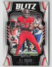 2020 Panini Playbook Blitz O.J. Howard #BLITZ-22 Tampa Bay Buccaneers