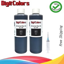 2x250ml Black Ink Cartridge Refill Kit bottles For HP 950 951 952 962 Printers
