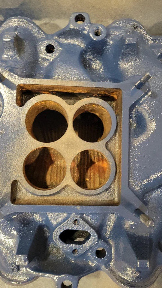 Colector de admisión Ford/Lincoln 429/460 de 1971 Lincoln Mark III Foto 4 de 4