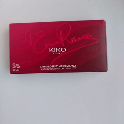 KIKO MILANO x Emma Roberts Blush Buddies Lips & Cheeks Palette 01 Coral Me Crazy