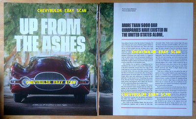 1948 Norman Timbs Custom Streamliner History Info Article ''Up From the Ashes''