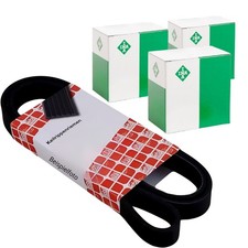 FEBI BILSTEIN 6PK2080 Keilrippenriemensatz + Spannrolle für BMW 3 E46 5 E60 E61