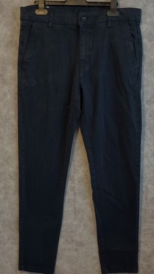 ZARA Women Pants Trousers Grupo Inditex Casual Wear Navy Blue Size EU 40 UK 12