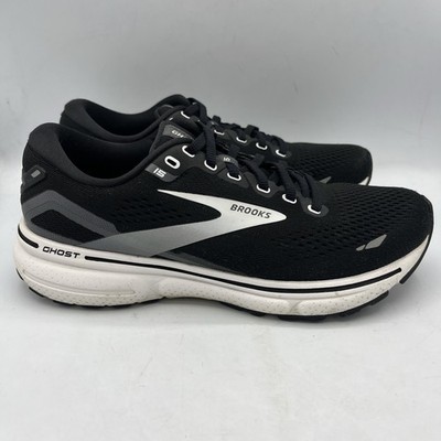 Brooks Womens Ghost 15 1203801B012 Black Running Shoes Sneakers Size 8 B