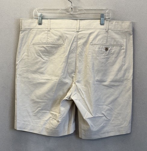 Daniel Cremieux Men's Sz 40 Beige Madison Comfort Stretch 9” Inseam Shorts - Picture 2 of 9