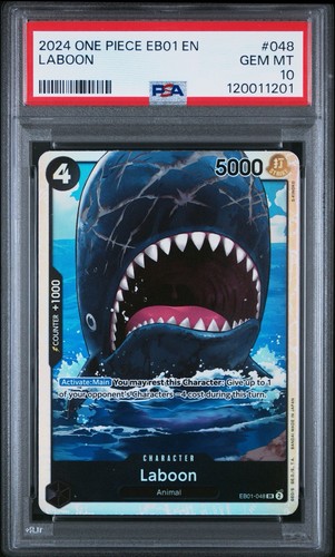 Laboon graded PSA 10 for sale on eBay