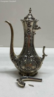 Gorham Sterling Silver 1.25 Pint Teapot 465 Grams Parts/Repairs/Scrap