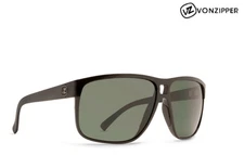 Von Zipper Blotto Sunglasses Black Satin/Vintage Gray