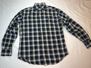 Ralph Lauren Shirt Boys Size Medium Long Sleeve Collared Button Down Shirt