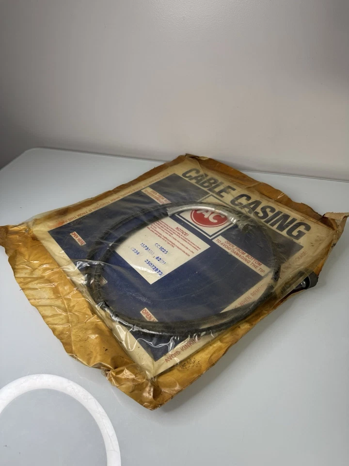 25032873 NOS AC Delco 1980 1981 Chevrolet Corvette Speedometer Cable W/O Cruise  - Image 4 of 4