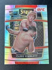 2022 Panini Select UFC Paddy Pimblett #61 Rookie Silver Prizm  (RC) u97