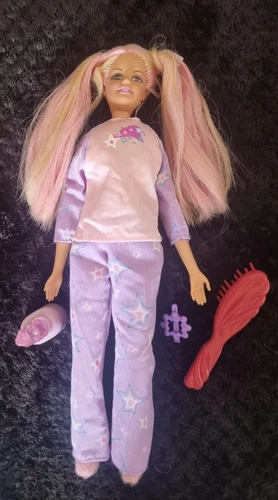 Mattel Dream  Glow Barbie Doll With Accessories,Vintage 1985